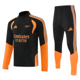 26-27 ARS Black Half Pull Tracksuit (半拉链)