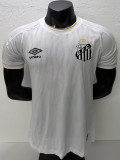26-27 Santos FC Home Player Version Soccer Jersey