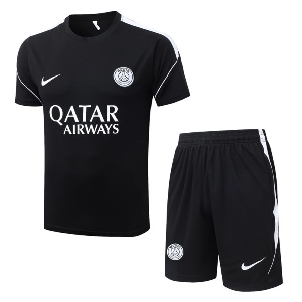 26-27 PSG Black Training Short Suit #J26024