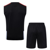 26-27 ARS Black Tank top and shorts suit #D26025