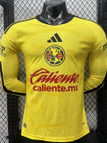 26-27 Club America Home Long Sleeve Player Version Soccer Jersey (长袖球员)