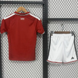 26-27 Man Utd Home Kids Soccer Jersey