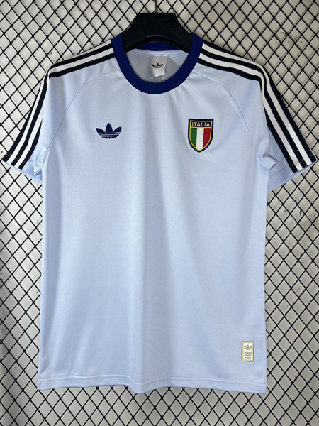 26-27 Italy  Grey Blue Casual Edition Training shirts (灰蓝)