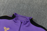 26-27 BAR Purple Half Pull Tracksuit (半拉链)