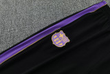 26-27 BAR Purple Half Pull Tracksuit (半拉链)