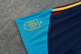26-27 Spain Lake blue Tank top and shorts suit