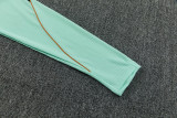 26-27 France Light green Half Pull Tracksuit (半拉链)