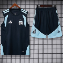 26-27 Argentina Royal blue Tank top and shorts suit