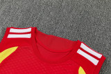 26-27 Germany Red Tank top and shorts suit