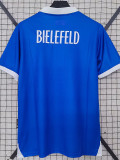 25-26 Bielefeld Blue 100th Anniversary Fans Soccer Jersey