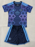 26-27 Sporting Kansas City Away Kids Soccer Jersey