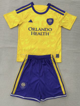 26-27 Orlando City Away Kids Soccer Jersey