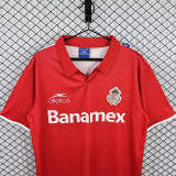 2003-2004 Toluca Home Retro Soccer Jersey