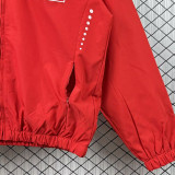 2010-2011 Man Utd Red Retro Windbreaker