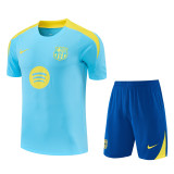 25-26 BAR Light blue Training Short Suit