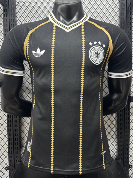26-27 Germany Black Gold Player Version Soccer Jersey