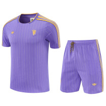 25-26 Man Utd Purple Training Short Suit