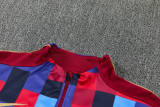26-27 BAR Red Half Pull Tracksuit (半拉链)