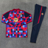 26-27 BAR Red Half Pull Tracksuit (半拉链)
