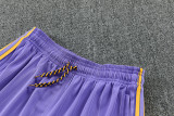 25-26 Man Utd Purple Training Short Suit