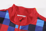 26-27 BAR Red Kids Half Pull Tracksuit (童装)(半拉链)
