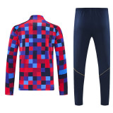 26-27 BAR Red Half Pull Tracksuit (半拉链)