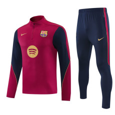 26-27 BAR Red Half Pull Tracksuit (半拉链)