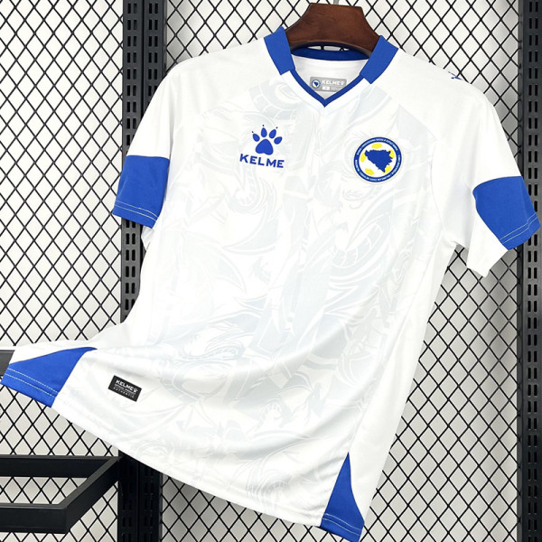 25-26 Bosnia and Herzegovina Away Fans Soccer Jersey