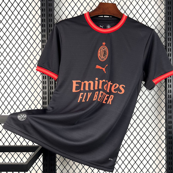 26-27 ACM Black Fans Soccer Jersey