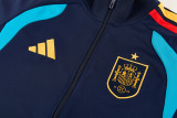 26-27 Spain Royal blue Jacket Tracksuit #02