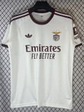 26-27 Benfica Beige White Fans Soccer Jersey