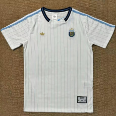 26-27 Argentina White Casual Edition Fans Training shirts