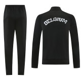 26-27 Belgium Black Jacket Tracksuit #01