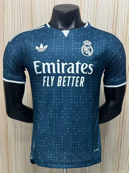 26-27 RMA Lake Green Player Version Soccer Jersey