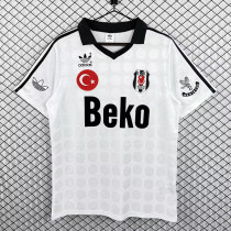 1990-1991 Besiktas Away Retro Soccer Jersey