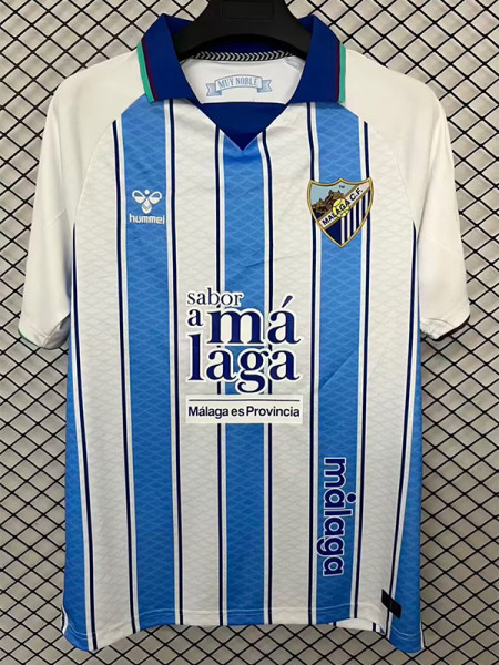 26-27 Malaga Home Fans Soccer Jersey