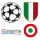 UCL +Scudetto +Coccarda (欧冠+10圈NK上+int盾中间)