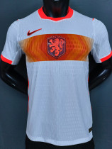 26-27 Netherlands Away Player Version Soccer Jersey