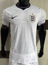 26-27 England Home Player Version Soccer Jersey