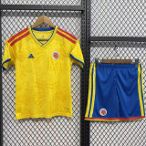 26-27 Colombia Home Kids Soccer Jersey