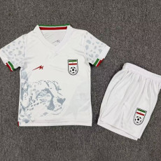 26-27 Iran Home Kids Soccer Jersey