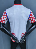 26-27 Croatia Home Player Version Soccer Jersey