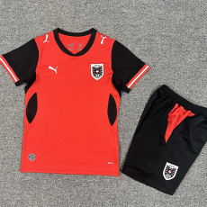26-27 Austria Home Kids Soccer Jersey