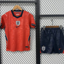 26-27 England Away Kids Soccer Jersey