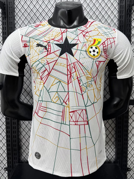 26-27 Ghana Home Player Version Soccer Jersey