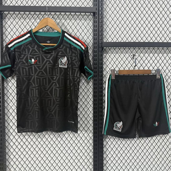 26-27 Mexico Third Kids Soccer Jersey
