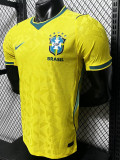26-27 Brazil Home Player Version Soccer Jersey