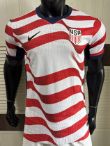 26-27 USA Home Player Version Soccer Jersey (前空白)