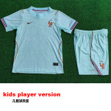 26-27 France Away Kids Player Version Soccer Jersey (球员童装)