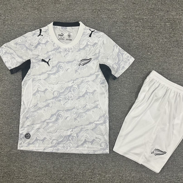 26-27 New Zealand Away Kids Soccer Jersey